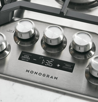Monogram 36" Deep-Recessed Gas Cooktop (Natural Gas)