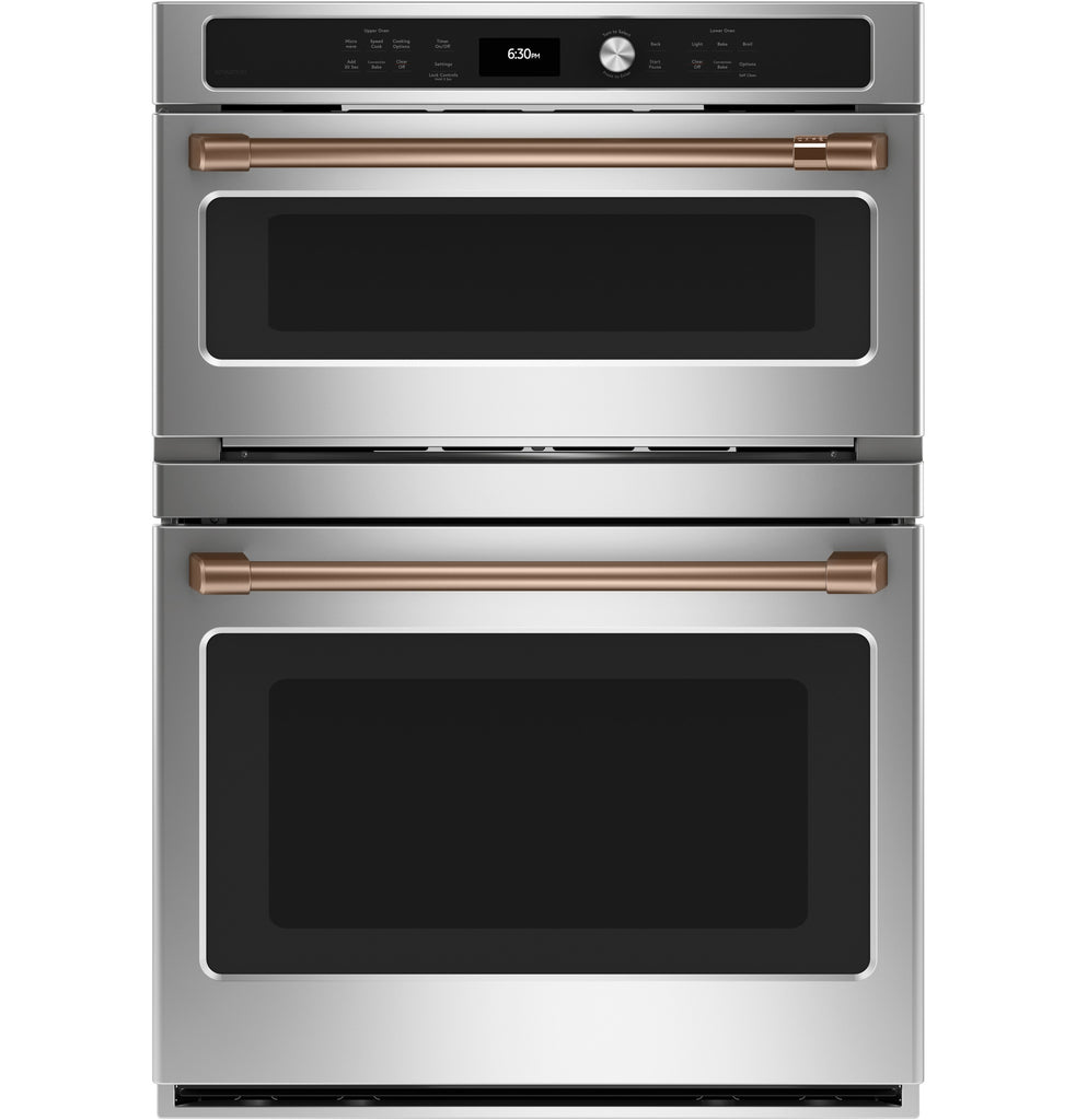 Café™ 2 - 30” Double Wall Oven Handles - Brushed Copper