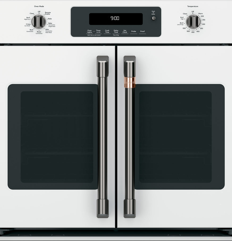 Café™ 2 French-Door Handles - Brushed Black