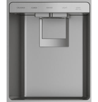 Monogram 42" Built-In Side-by-Side Refrigerator with Dispenser