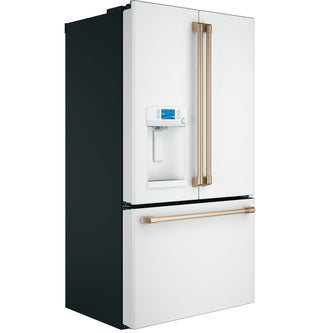 Café™ ENERGY STAR® 22.1 Cu. Ft. Smart Counter-Depth French-Door Refrigerator with Hot Water Dispenser