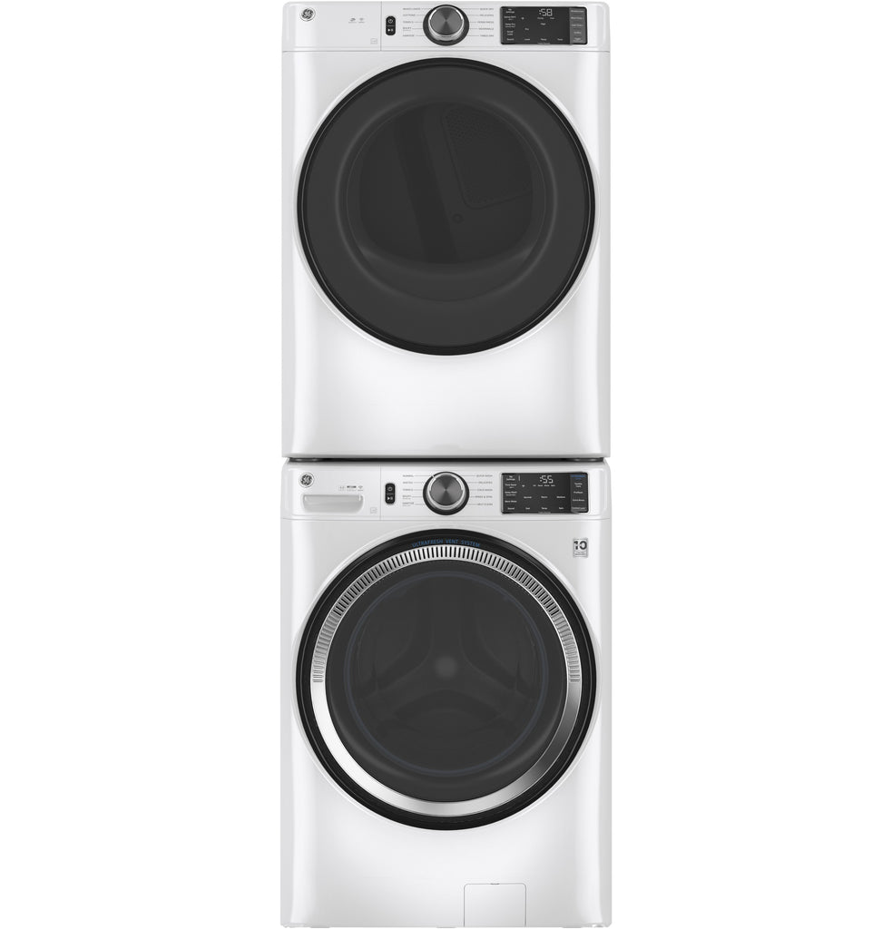 GE® 7.8 cu. ft. Capacity Smart Front Load Electric Dryer with Sanitize Cycle