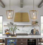 Monogram 48" Custom Brass Hood
