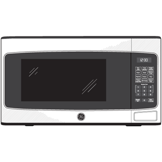 GE® 1.1 Cu. Ft. Capacity Countertop Microwave Oven