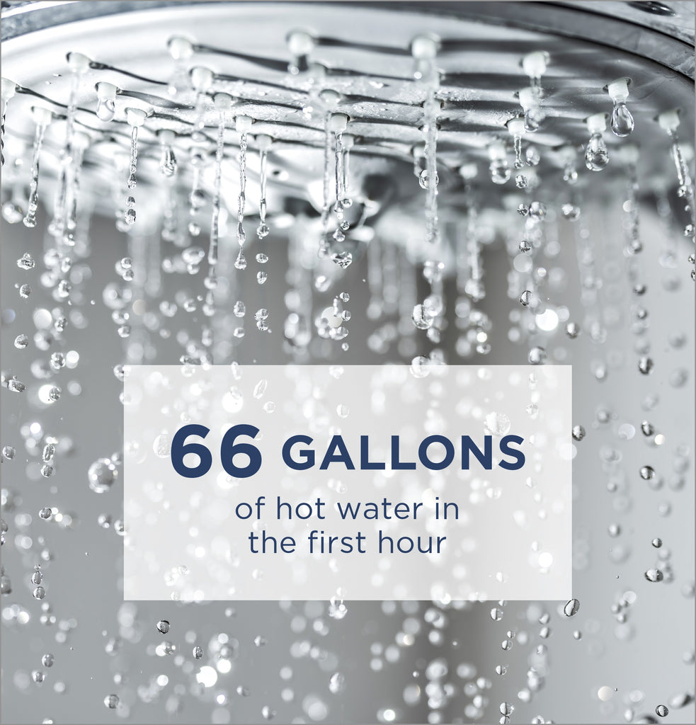 GE® Smart 40 Gallon Short Electric Water Heater