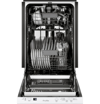 GE Profile™ 18" ADA Compliant Stainless Steel Interior Dishwasher with Sanitize Cycle