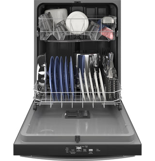 GE® Top Control with Plastic Interior Dishwasher with Sanitize Cycle & Dry Boost