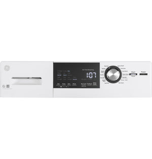 GE® 24" 2.4 Cu. Ft. ENERGY STAR® Front Load Washer with Steam