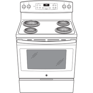 GE® 30" Free-Standing Electric Range