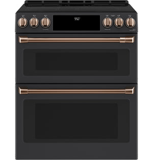 Café™ Front Control Induction Knobs and Handles - Brushed Copper