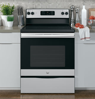 GE® 30" Free-Standing Electric Range