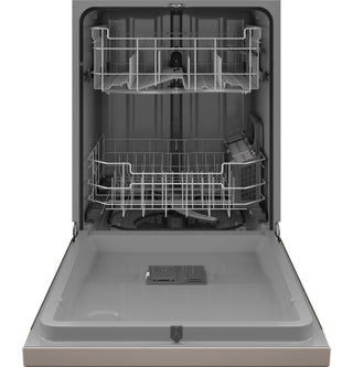 GE® Front Control with Plastic Interior Dishwasher with Sanitize Cycle & Dry Boost