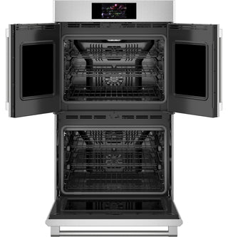 Monogram 30" French-Door Electric Convection Double Wall Oven Statement Collection