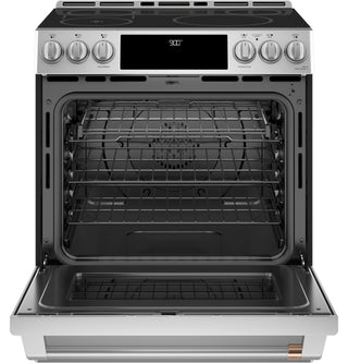 Café™ 30" Smart Slide-In, Front-Control, Induction and Convection Range with In-Oven Camera