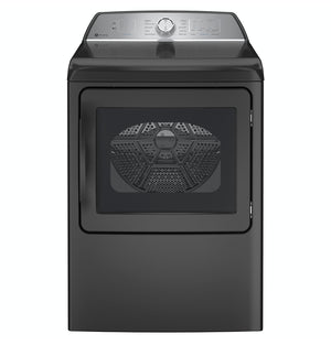 GE Profile™ 7.4 cu. ft. Capacity aluminized alloy drum Electric Dryer with Sanitize Cycle and Sensor Dry