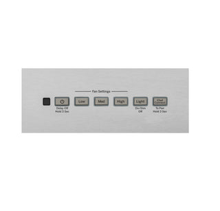 36” Designer Wall Mount Hood w/ Dimmable LED Lighting