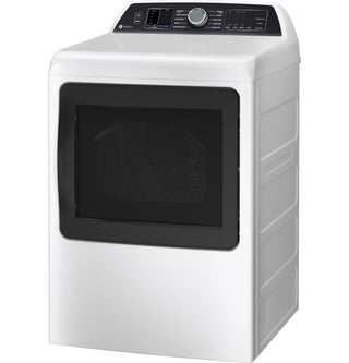 GE Profile™ 7.4 cu. ft. Capacity Smart aluminized alloy drum Gas Dryer with Sanitize Cycle and Sensor Dry