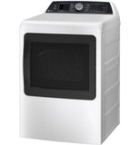 GE Profile™ 7.4 cu. ft. Capacity Smart aluminized alloy drum Electric Dryer with Sanitize Cycle and Sensor Dry