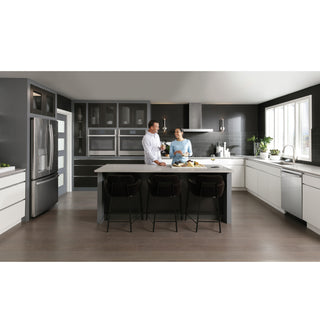 GE Profile™ Series ENERGY STAR® 22.1 Cu. Ft. Counter-Depth Fingerprint Resistant French-Door Refrigerator with Hands-Free AutoFill