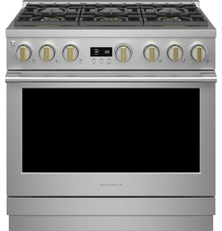 Monogram 36" All Gas Professional Range with 6 Burners (Natural Gas)