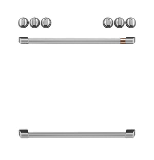 Café™ Front Control Electric Knobs and Handles - Brushed Stainless