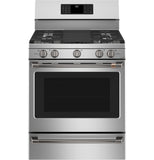 Café™ Freestanding Gas Knobs and Handles - Brushed Black