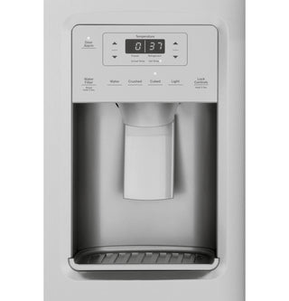 GE® 21.8 Cu. Ft. Counter-Depth Fingerprint Resistant Side-By-Side Refrigerator