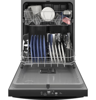 GE® Top Control with Plastic Interior Dishwasher with Sanitize Cycle & Dry Boost