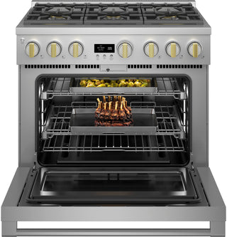 Monogram 36" All Gas Professional Range with 6 Burners (Natural Gas)