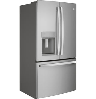 GE Profile™ Series ENERGY STAR® 22.1 Cu. Ft. Counter-Depth Fingerprint Resistant French-Door Refrigerator with Hands-Free AutoFill