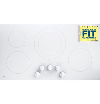 GE® 36" Built-In Knob Control Electric Cooktop