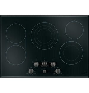 Café™ 5 Electric Cooktop Knobs - Brushed Black