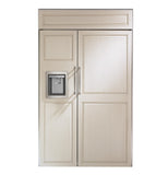 Monogram 48" Built-In Side-by-Side Refrigerator with Dispenser