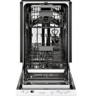 GE Profile™ 18" ADA Compliant Stainless Steel Interior Dishwasher with Sanitize Cycle
