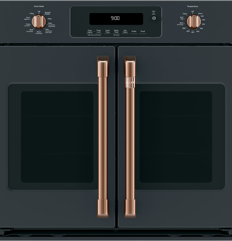 Café™ 2 French-Door Handles; - Brushed Copper