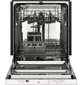 GE® ADA Compliant Stainless Steel Interior Dishwasher with Sanitize Cycle