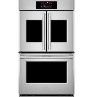 Monogram 30" French-Door Electric Convection Double Wall Oven Statement Collection