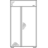 Monogram 42" Built-In Side-by-Side Refrigerator