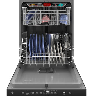 GE® Top Control with Plastic Interior Dishwasher with Sanitize Cycle & Dry Boost