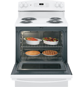 GE® 30" Free-Standing Self-Clean Electric Range