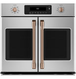 Café™ 2 French-Door Handles; - Brushed Copper