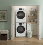 GE®  24" 4.3 Cu.Ft. Front Load Vented Electric Dryer with Stainless Steel Basket