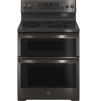 GE Profile™ 30" Smart Free-Standing Electric Double Oven Convection Range with No Preheat Air Fry