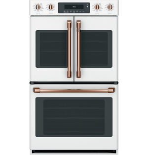 Café™ 2 French-Door Handles; 1 - 30" Handle; - Brushed Copper