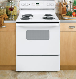 Hotpoint® 30" Free-Standing Standard Clean Electric Range