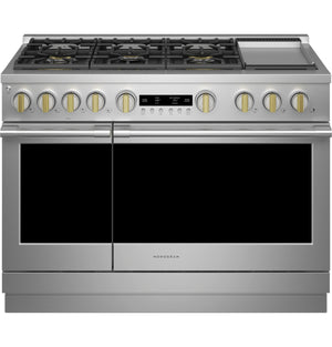 Monogram 48" Dual-Fuel Professional Range with 6 Burners and Griddle (Natural Gas)