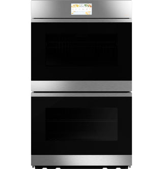 Café™ 30" Smart Built-In Convection Double Wall Oven in Platinum Glass