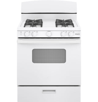 Hotpoint® 30" Free-Standing Front Control Gas Range
