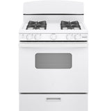 Hotpoint® 30" Free-Standing Front Control Gas Range