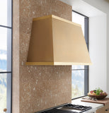 Monogram 53" Brass Hood Designer Collection